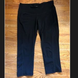 Black workout leggings